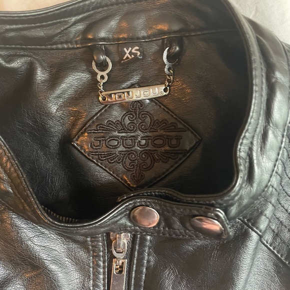 JOUJOU -Vegan Leather Fitted jacket - Picture 4 of 4